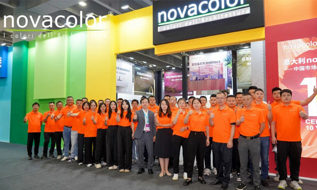 巴德士×Novacolor亮相广州建博会，涂料界“王炸组合”斩获超高人气